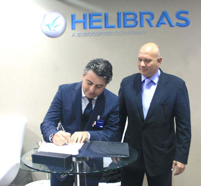 AGS assina acordo com Helibras para transporte de turbinas para o EC725